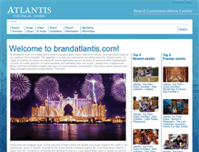 Tablet Screenshot of brandatlantis.com